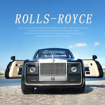 1/24 Mastelis Rolls-Royce Sweptail Diecast Lydinio Traukti Atgal, Automobilių Kolekcionavimas Žaislas Dovanos Vaikams